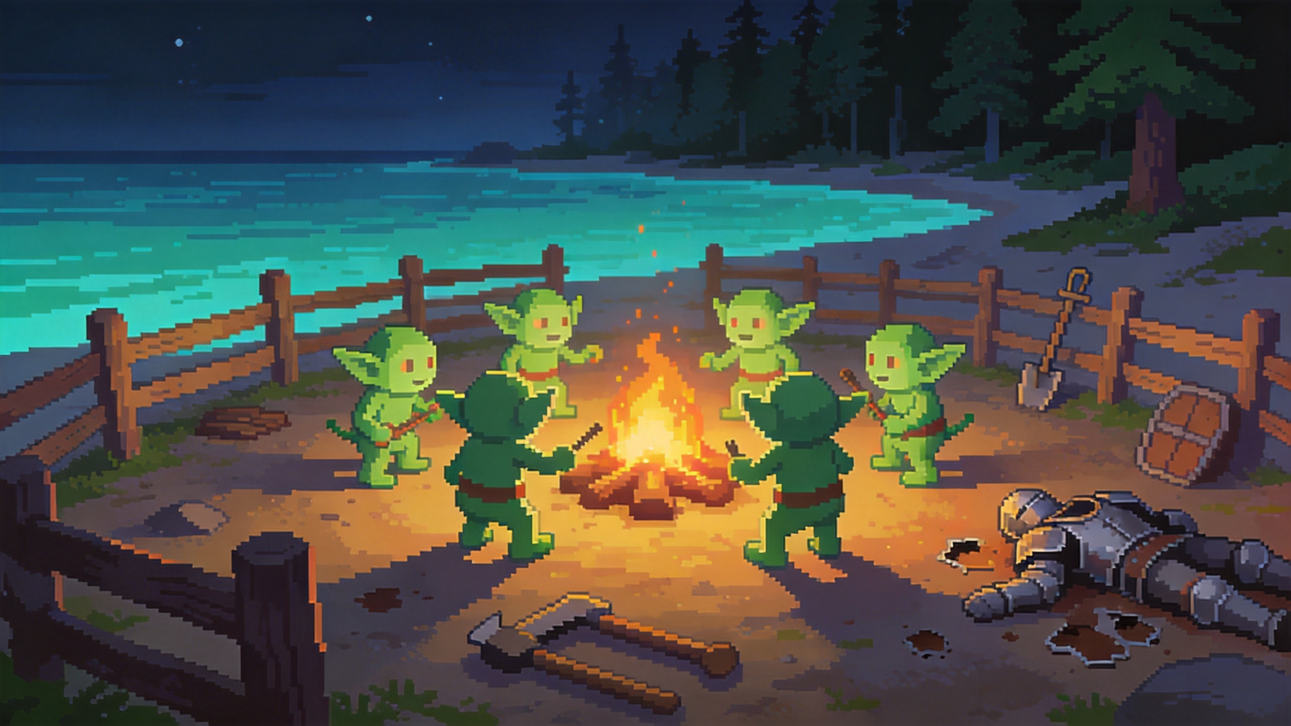 Eight Players, One Goblin Village: Isle Goblin's Open Playtest Is Live on Steam